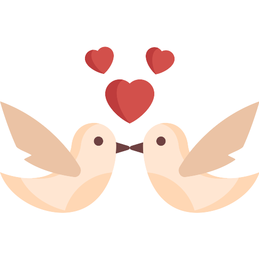 Download Love Birds Vector SVG Icon - PNG Repo Free PNG Icons