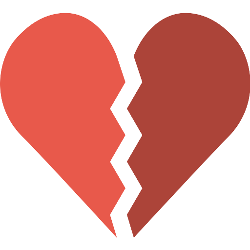 Broken Heart Broken Heart Vector Svg Icon Png Repo Free Png Icons