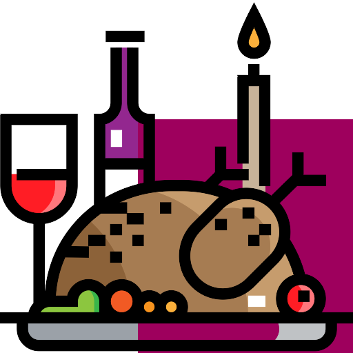 Thanksgiving food icon