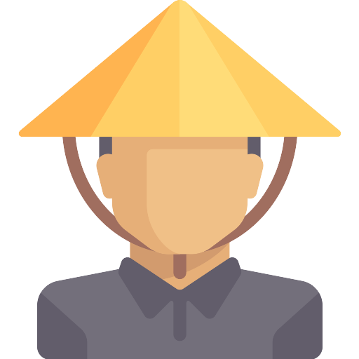 Chinese Farmer Vector SVG Icon - PNG Repo Free PNG Icons