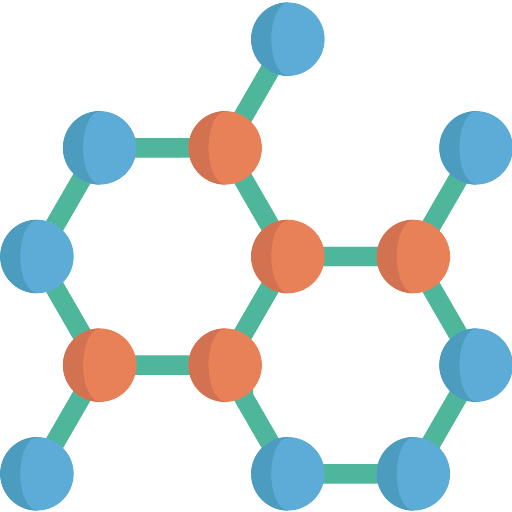 Chemical Molecular Vector SVG Icon - PNG Repo Free PNG Icons