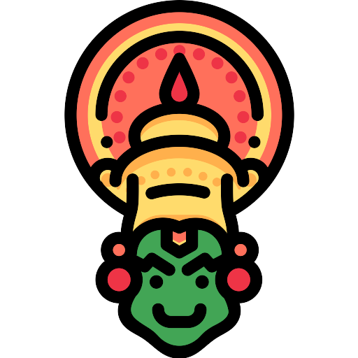 kathakali india vector svg icon png repo free png icons kathakali india vector svg icon png