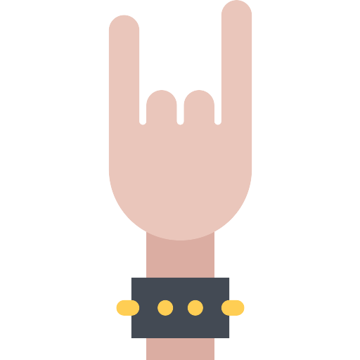 Heavy Metal Hand Vector Svg Icon Png Repo Free Png Icons