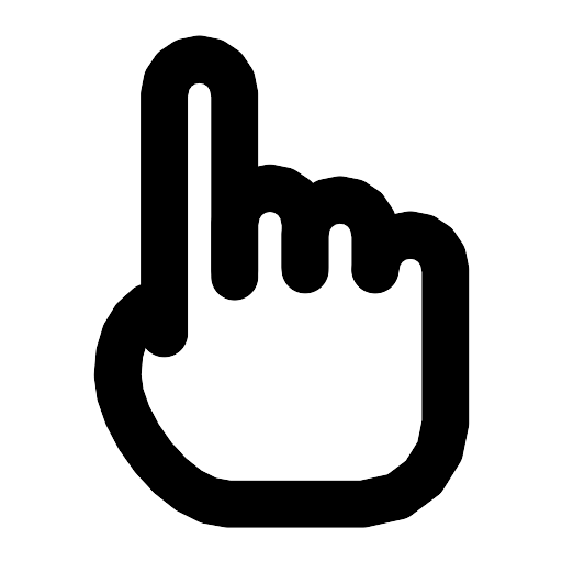 Index Finger Icon   Free PNG & SVG 1033799   Noun Project