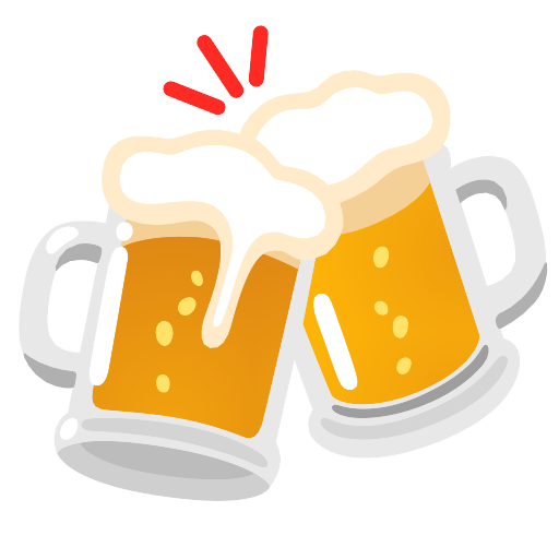 Clinking Beer Mugs Vector SVG Icon - PNG Repo Free PNG Icons