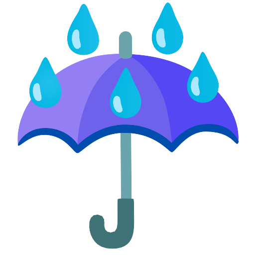 Umbrella With Rain Drops Vector SVG Icon - PNG Repo Free PNG Icons