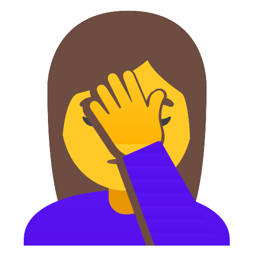 Woman Facepalming Vector SVG Icon - PNG Repo Free PNG Icons