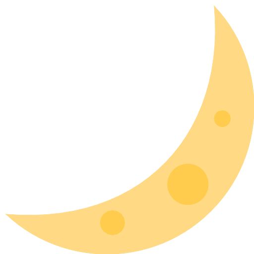 Crescent Moon Vector SVG Icon - PNG Repo Free PNG Icons