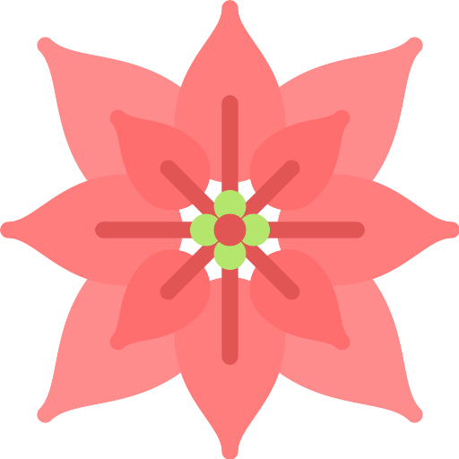 Poinsettia Vector SVG Icon - PNG Repo Free PNG Icons