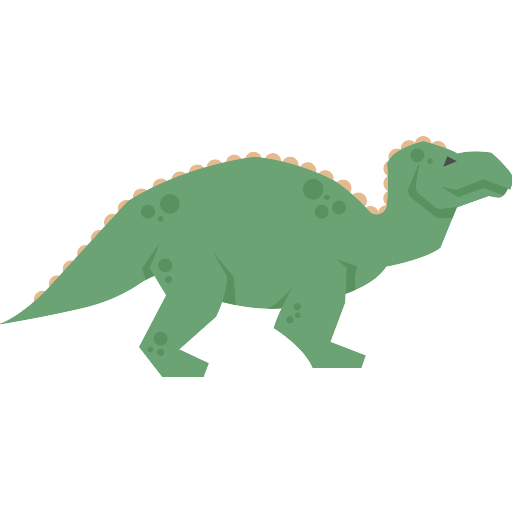 Iguanodon Vector SVG Icon - PNG Repo Free PNG Icons