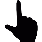 Hand Pointing Up PNG Icon