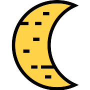 Half Moon PNG Icon