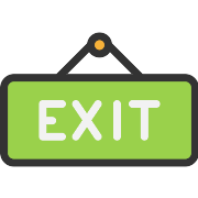 Exit Exit PNG Icon
