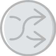 Shuffle Arrows PNG Icon