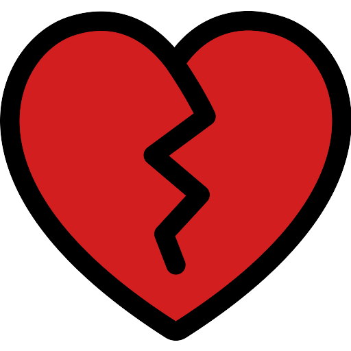 Broken Heart Heartbreak Vector SVG Icon PNG Repo Free PNG Icons   Broken Heart Heartbreak 