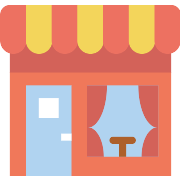 Coffee Shop Store PNG Icon