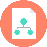 Hierarchy Structure Diagram PNG Icon