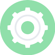 Settings Gear PNG Icon