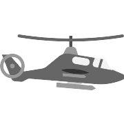 Helicopter Aircraft PNG Icon