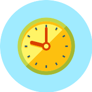 Clock Time PNG Icon