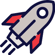 Rocket Launch PNG Icon