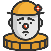 Clown Funny PNG Icon