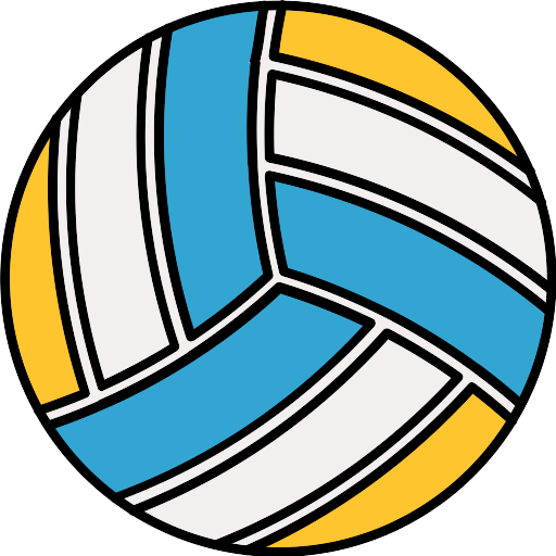 Volleyball Vector SVG Icon - PNG Repo Free PNG Icons