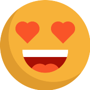 In Love Emoji PNG Icon
