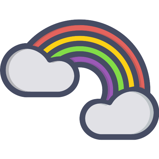 Download Rainbow Solid Vector Svg Icon Png Repo Free Png Icons