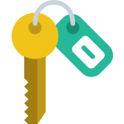 Room Key Key PNG Icon