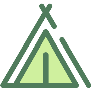 Tent Camping PNG Icon