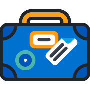 Suitcase Bag PNG Icon