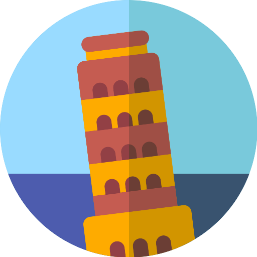 Leaning Tower Of Pisa Italy Vector SVG Icon - PNG Repo Free PNG Icons