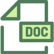 Word Doc PNG Icon