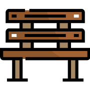Bench Park PNG Icon