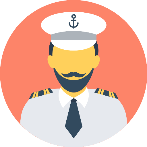 Captain Vector SVG Icon - PNG Repo Free PNG Icons