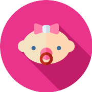 Baby Girl PNG Icon
