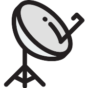 Satellite Dish Antenna PNG Icon
