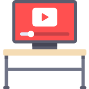Video Player Monitor PNG Icon