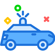 Police Car PNG Icon