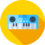 Keyboard Piano PNG Icon