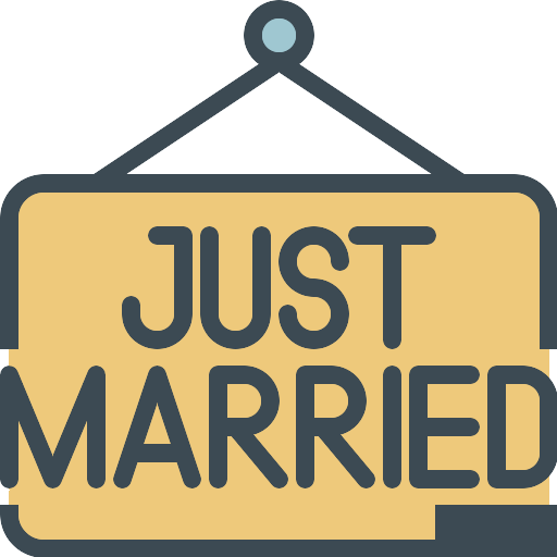 Just Married Wedding Vector Svg Icon Png Repo Free Png Icons