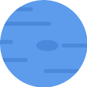 Neptune Planet PNG Icon