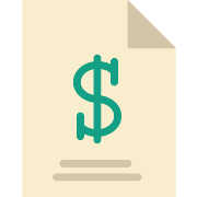 Bill Receipt PNG Icon