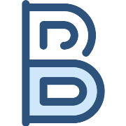 Bold Letter B PNG Icon