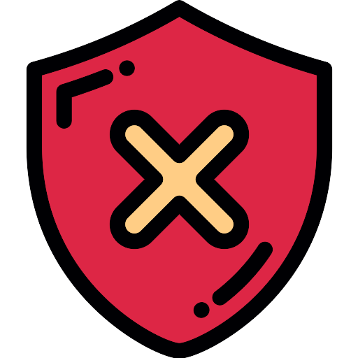 Download Unsecured Shield Hacker Vector SVG Icon - PNG Repo Free ...
