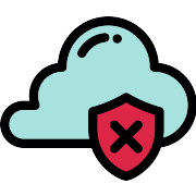 Unsecure Cloud PNG Icon