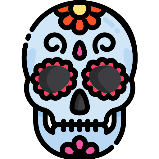 Mexican Skull Skull Vector SVG Icon - PNG Repo Free PNG Icons