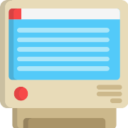 Computer Screen PNG Icon