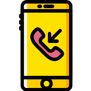 Smartphone Phone Call PNG Icon